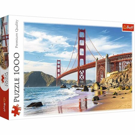 TREFL -10722 Golden Gate Bridge, San Francisco, USA Jigsaw Puzzle - 1000 Piece Trefl-10722